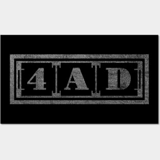 indie folk 4AD Posters and Art
